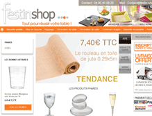 Tablet Screenshot of festin-shop.com